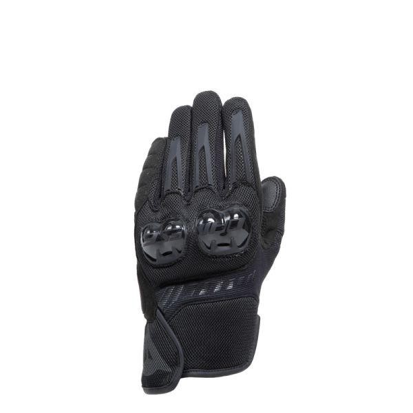 Dainese Moto Gear Dainese Textile Moto Gloves Mig 3 Air Tex Black/Black 23