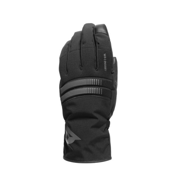 Dainese Moto Gear Dainese Textile Moto Gloves Plaza 3 D-Dry? Black/Anthracite 23