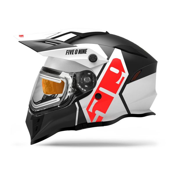  509 Delta R3L Ignite Snowmobil Helmet ECE Racing Red