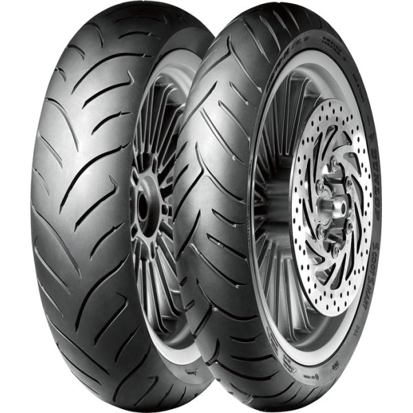Scooter Tyres Dunlop Moto Tire Scootsmart SCOSMF/R 80/90-14 46P TL