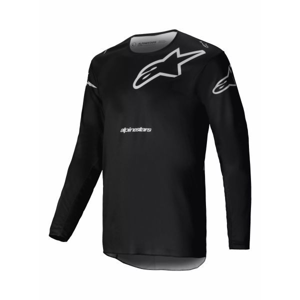 Tricouri MX-Enduro Alpinestars Tricou Moto MX/Enduro Racer Graphite Black/Grey 24