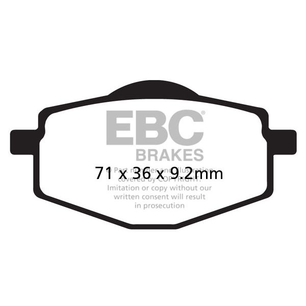  EBC Placute Frana Carbon Scooter SFAC101