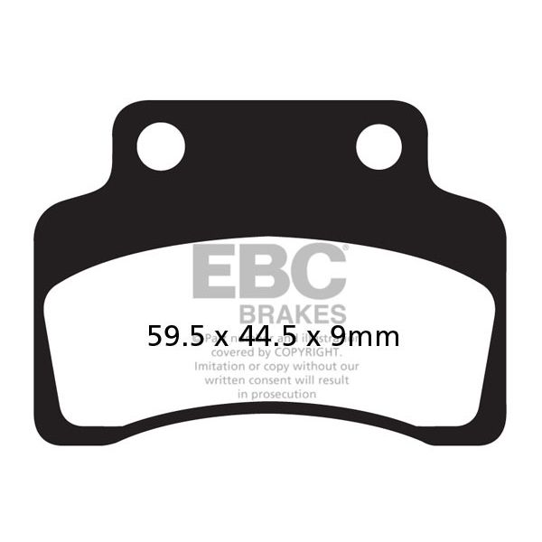  EBC Placute Frana Carbon Scooter SFAC235