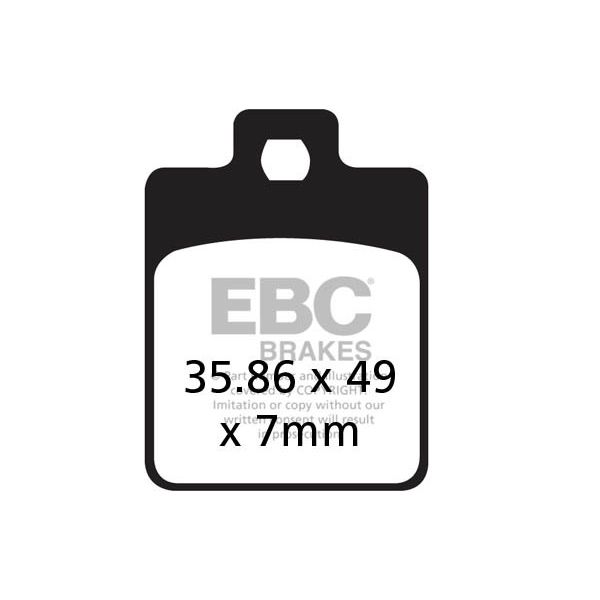  EBC Placute Frana Carbon Scooter SFAC260