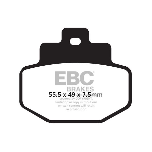  EBC Placute Frana Carbon Scooter SFAC321