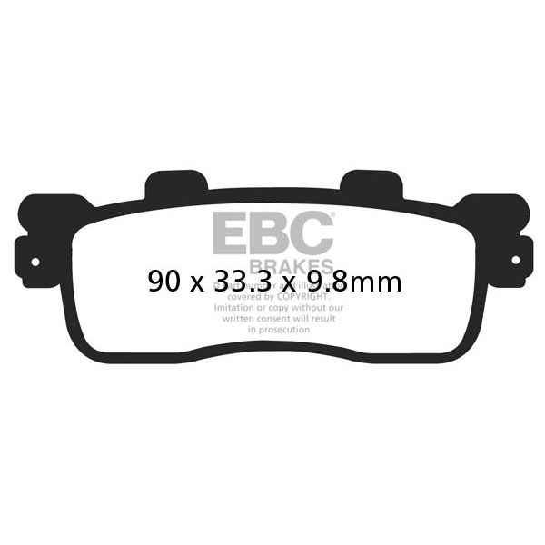  EBC Placute Frana Carbon Scooter SFAC498