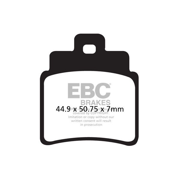  EBC Placute Frana Carbon Tt Dirt FA355/4TT