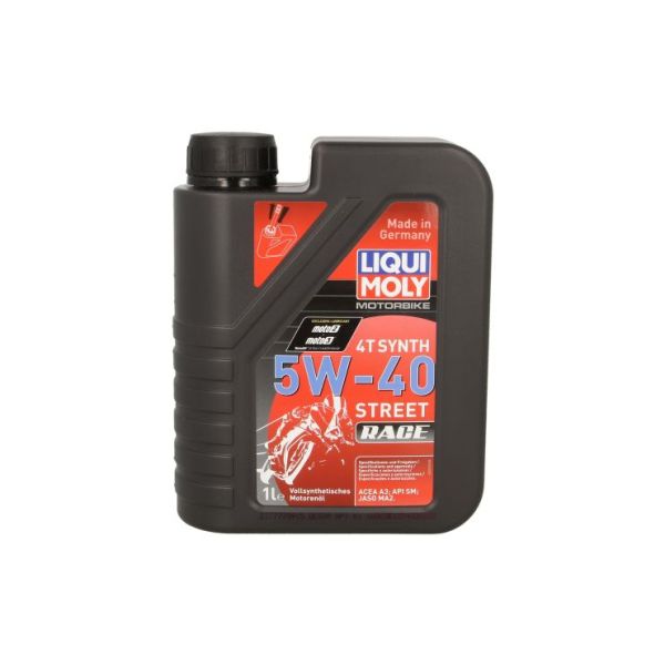 4 stokes engine oil Liqui Moly Engine Oil Motorbike 4t 5w40 Fully Synthetic 1 Liter 2592