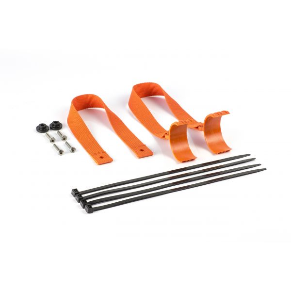 MX Accessories Extreme Parts Bike Strap Front+Back KTM/HUSQ 17-19 Orange
