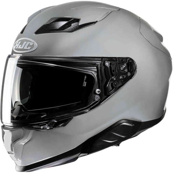 Full face helmets HJC Full-Face Moto Helmet F71 Solid Grey Glossy