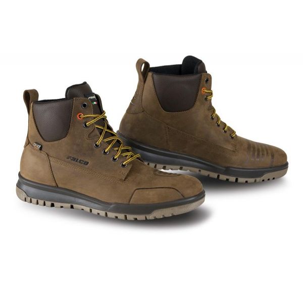 Short boots Falco Patrol Brown Moto Boots