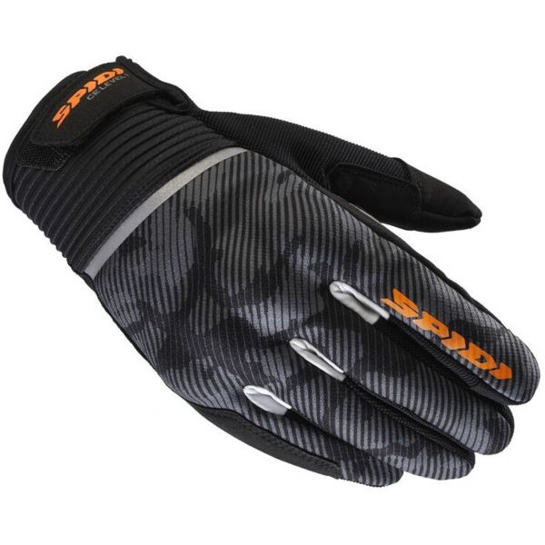 Gloves Racing Spidi Textille Flash CE Black Camouflage Moto Gloves