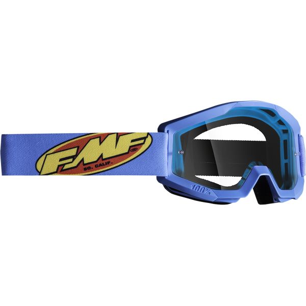 Kids Goggles MX-Enduro FMF Vision Enduro Goggles Copii PowerCore Cyane Clear F-50054-00005