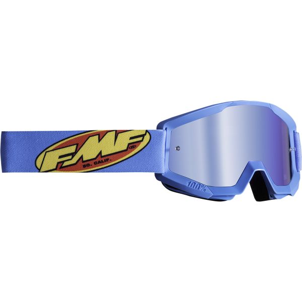 Kids Goggles MX-Enduro FMF Vision Enduro Goggles Copii PowerCore Cyane Mirror Blue F-50055-00005