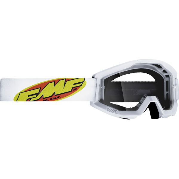  FMF Vision Enduro Goggles Copii PowerCore White Clear F-50054-00006