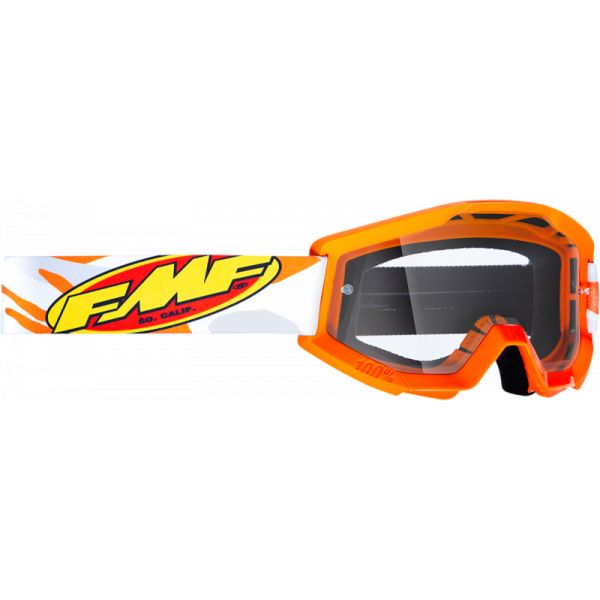 Goggles MX-Enduro FMF Vision Assault Goggles Gray Clear F-50400-101-09
