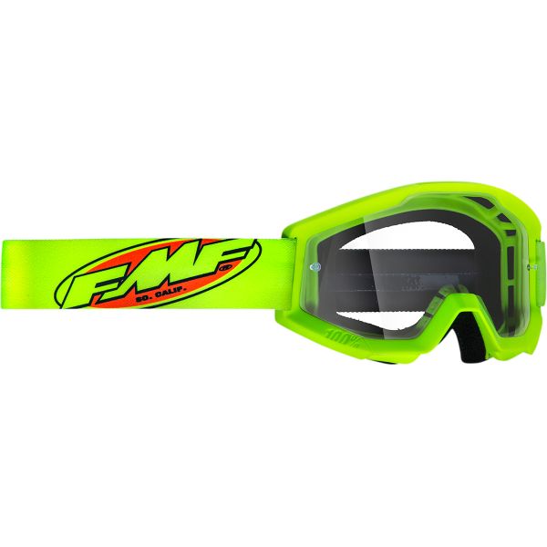  FMF Vision Youth Core Goggles Yellow Clear F-50500-101-04