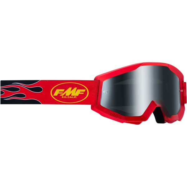 Goggles MX-Enduro FMF Vision Sand Goggles FlameRedSmoke F-50440-102-03