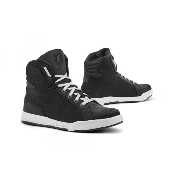 Short boots Forma Boots Ghete Moto Swift J Dry Black/White