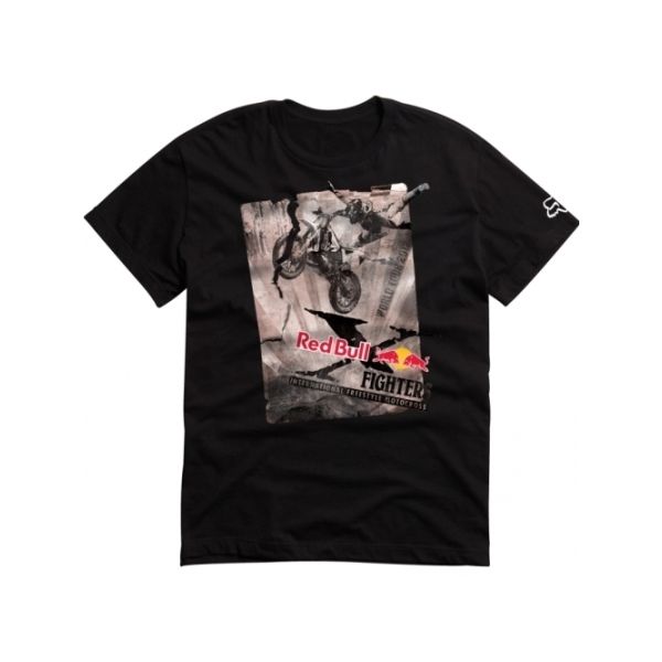 Casual T-shirts/Shirts Fox Racing Red Bull Posterized Tour T-Shirt