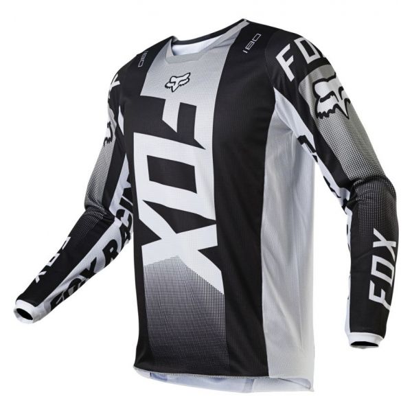  Fox Racing Moto MX 180 Oktiv Black/White Jersey