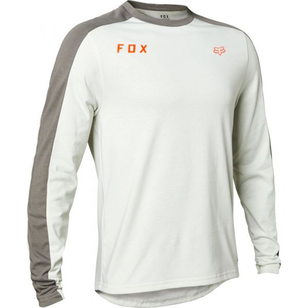Casual T-shirts/Shirts Fox Racing Bluza Ranger Drirelease Slide Mid Light Grey