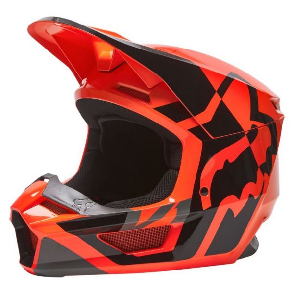  Fox Racing Helmet Enduro V1 Lux Flo Orange