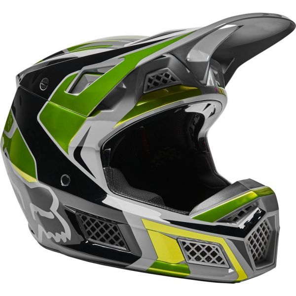 Helmets MX-Enduro Fox Racing V3 RS MIRER HELMET, ECE [FLO YLW]