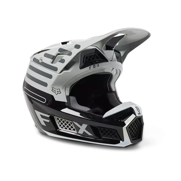  Fox Racing Casca Moto MX V3 RS Ryaktr Ece Stealth Gray 23