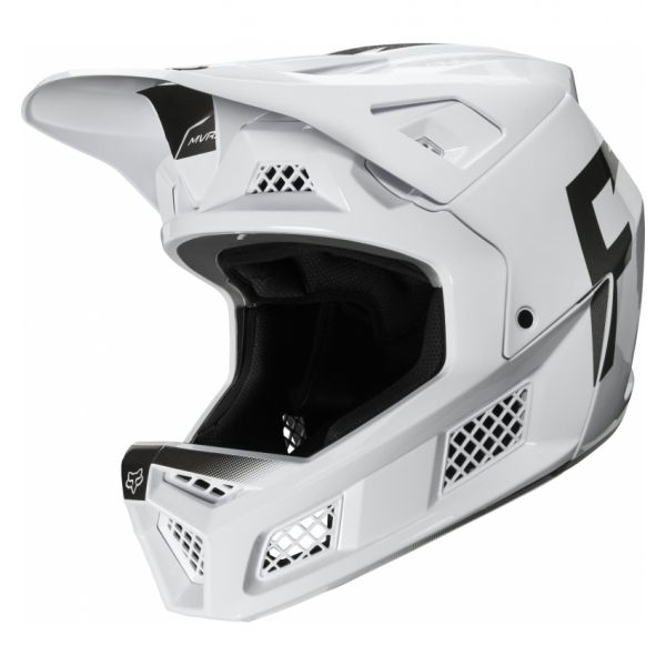 Helmets MX-Enduro Fox Racing MX Rampage Pro Carbon Wurd White Helmet
