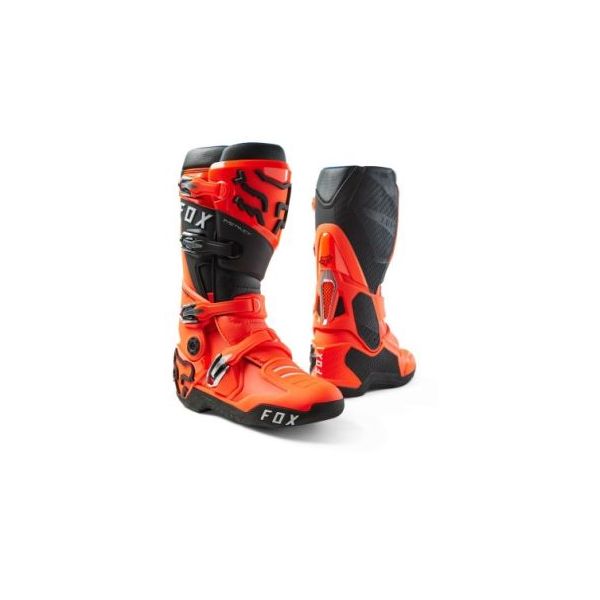 Cizme MX-Enduro Fox Racing Cizme Moto Enduro Instinct 2.0 Black/Flo Orange