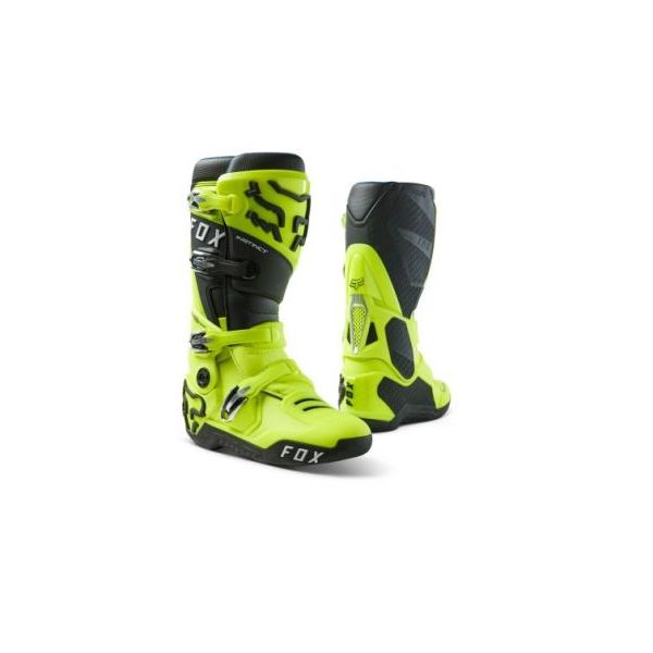 Cizme MX-Enduro Fox Racing Cizme Moto Enduro Instinct 2.0 Black/Flo Yellow