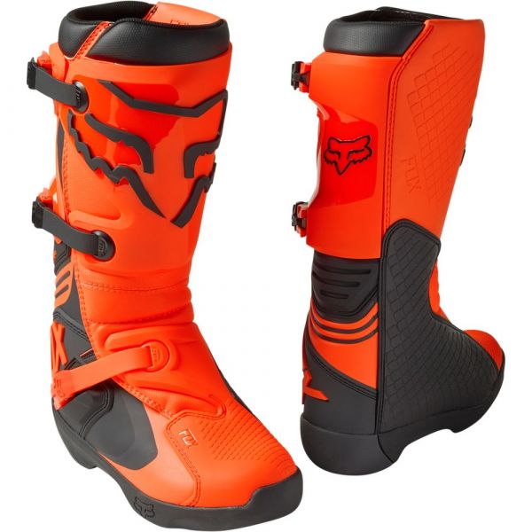 Boots MX-Enduro Fox Racing Boots Moto MX Comp Flo Orange