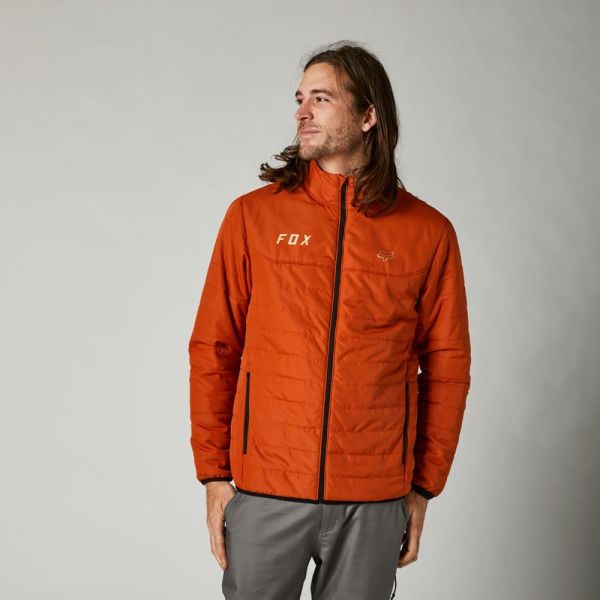 Casual jackets Fox Racing HOWELL PUFFY JACKET [BRNT ORG]