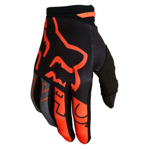 Gloves MX-Enduro Fox Racing MX Glove 180 Skew Black/Orange