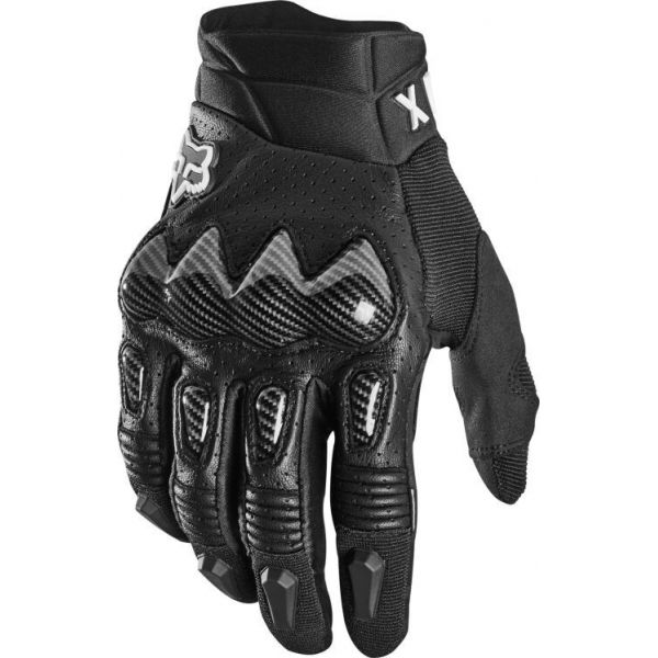 Gloves MX-Enduro Fox Racing Enduro Bomber CE Black Moto Gloves