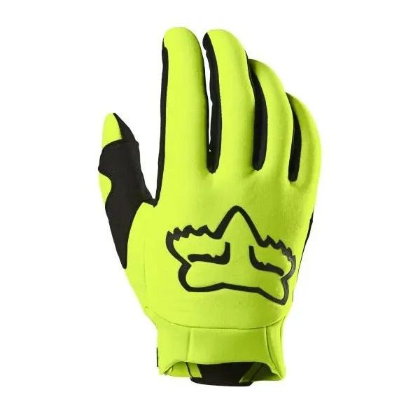 Gloves MX-Enduro Fox Racing MX Moto Gloves Defend Thermo CE O.R Flo Yellow 23