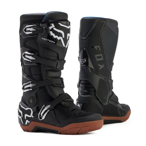 Cizme MX-Enduro Fox Racing Cizme Moto MX/Enduro Motion X Off Road Black/Gum 25
