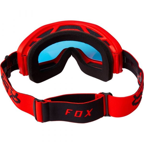 Goggles MX-Enduro Fox Racing Main Stray Goggle - Spark [Flo Red]