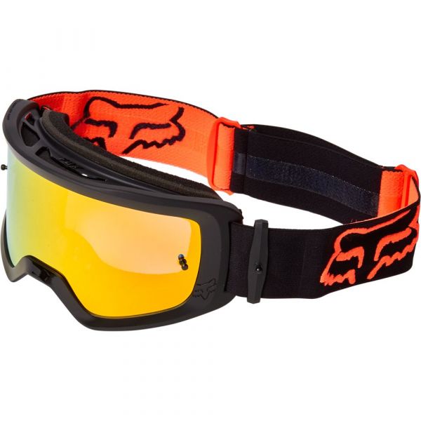 Goggles MX-Enduro Fox Racing Main Stray Mirrored Goggles Black/Orange