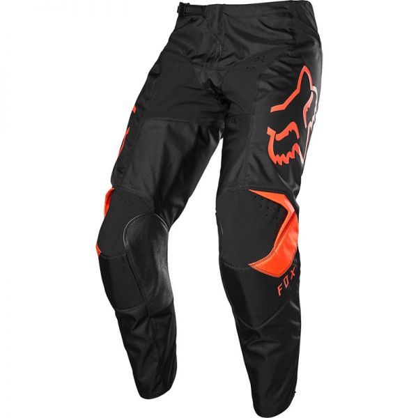 Pants MX-Enduro Fox Racing 180 Prix Black/Orange Pants