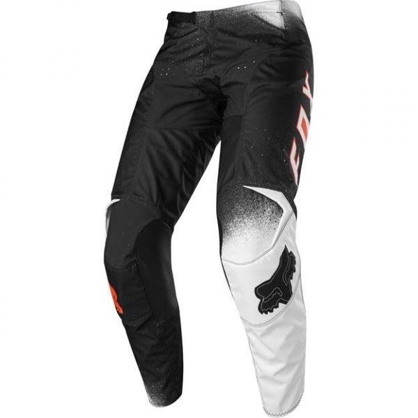Kids Pants MX-Enduro Fox Racing MX 180 Bnkz Se Black/White Youth Pants