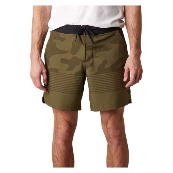 Pantaloni Casual Fox Racing Pantaloni Scurti Essex Hybrid Volley Camo Olive Green