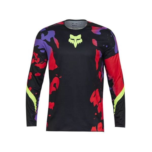 Tricouri MX-Enduro Fox Racing Tricou MX/Enduro 360 Throttle Black 25