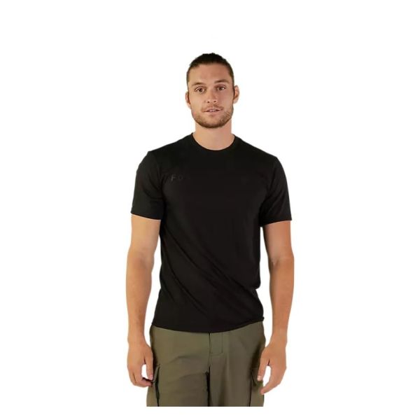 Tricouri/Camasi Casual Fox Racing Tricou Wordmark Tech Black