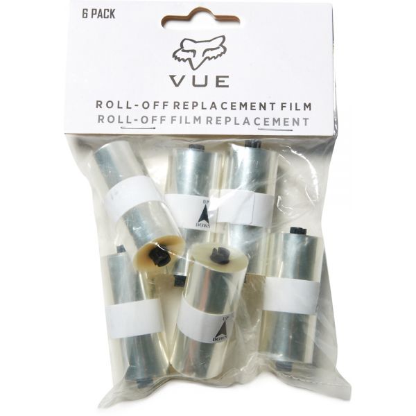 Goggle Accessories Fox Racing VUE ROLL OFF FILM - 6PK CLEAR