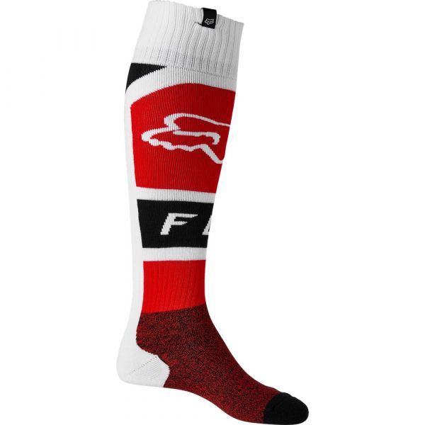  Fox Racing Lux Fri Thin Socks Flo Red