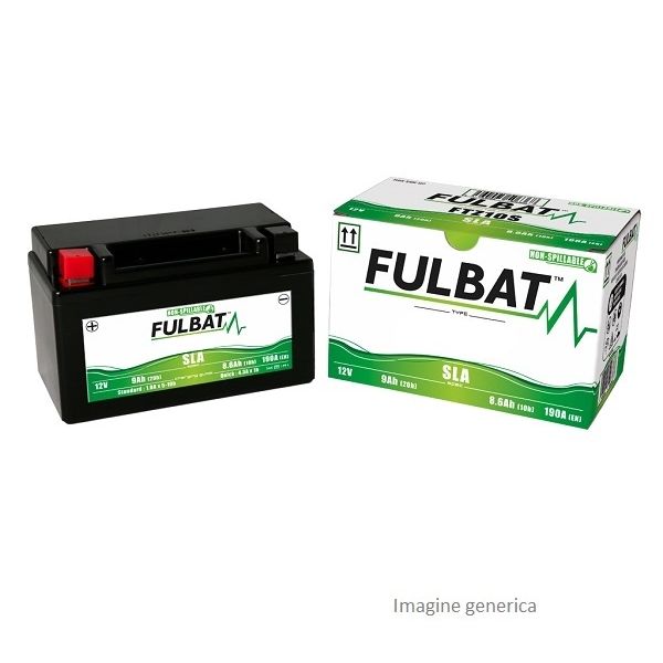  Fulbat Baterie Cu Gel Activata Din Fabrica FTZ10S (YTZ10S)