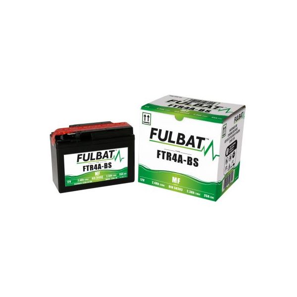 Maintenance Free Battery Fulbat FTR4A-BS (YTR4A-BS) Maintenance Free Battery
