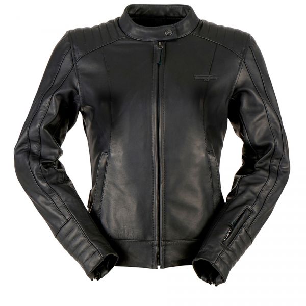 Leather Womens Jackets Furygan Lady Leather Moto Jacket Shana Black